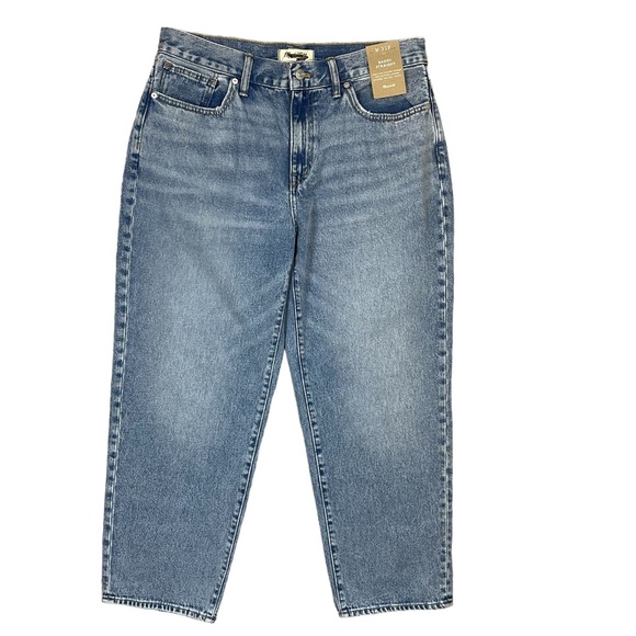 Madewell Petite Baggy Straight Jeans in Olvera Wash Size 31P - Picture 5 of 8